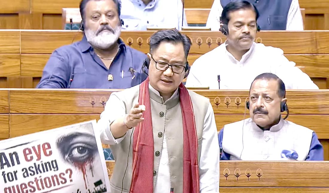 Anti-paper leak bill introduced in Lok Sabha amid din; House likely to function smoothly on Tuesday