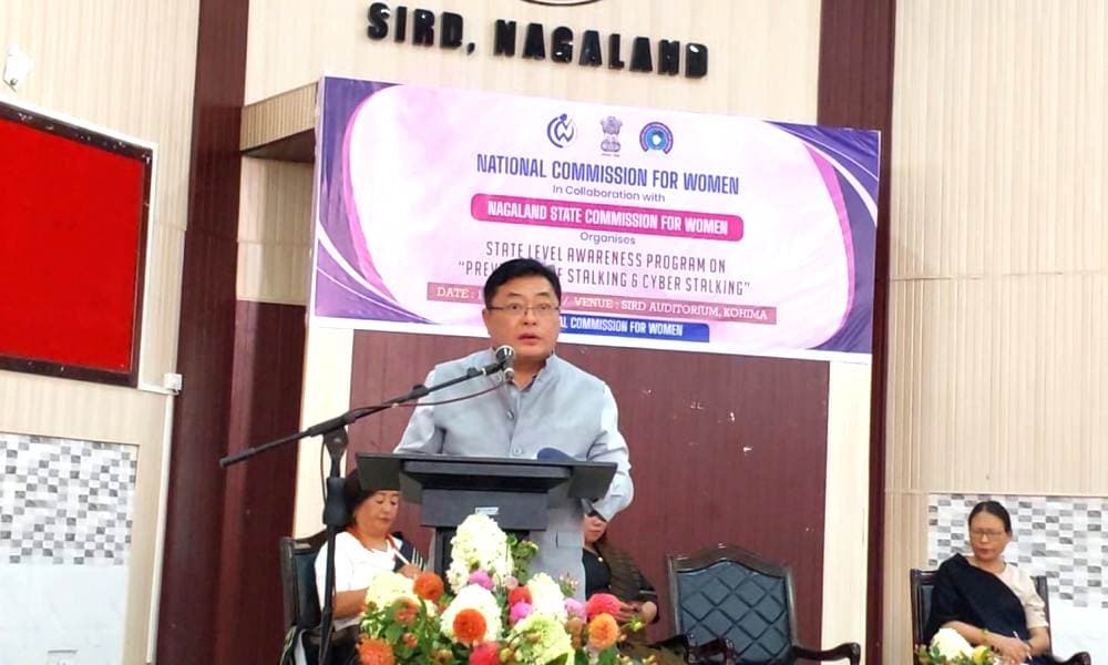 Nagaland: NSHRC Chairman Jamir urges legal reform and societal shift to combat stalking