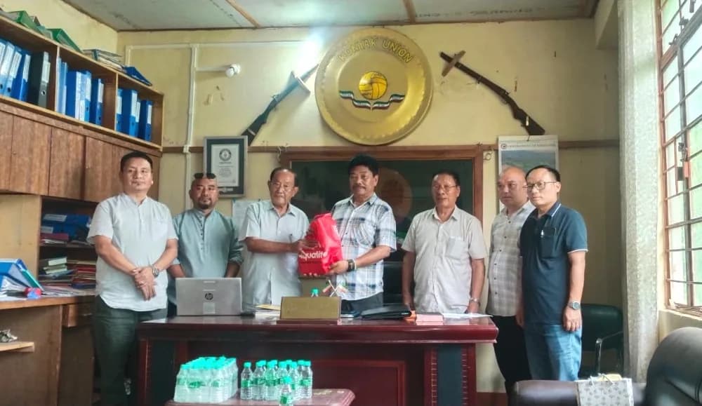 NPF hands over INR 6 lakh for Mon landslide victims