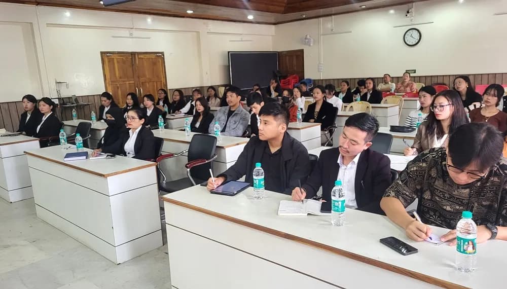Nagaland State Legal Services Authority conducts orientation for Summer Internship Programme