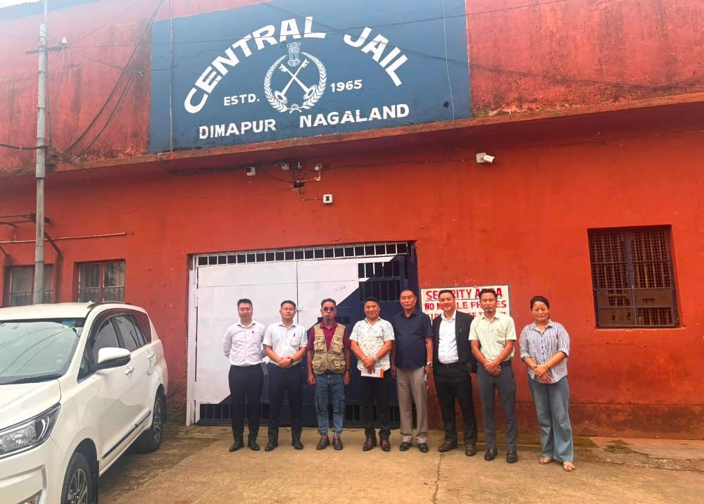 Awareness programme under NALSA (JAGRITI) Scheme held at Central Jail Chümoukedima