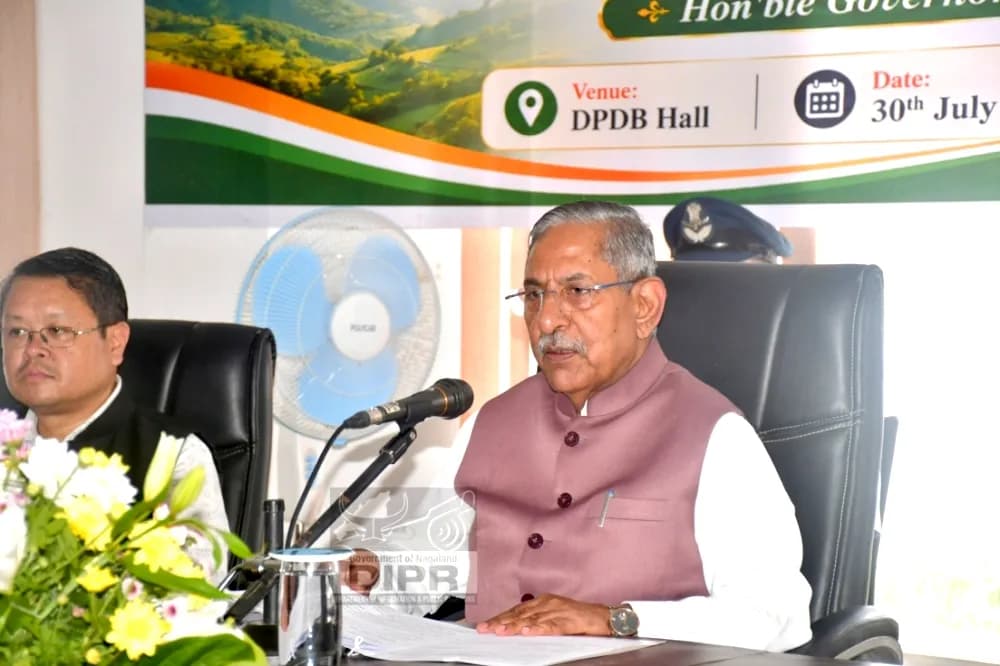 Nagaland Governor calls for stronger government-civil society partnership