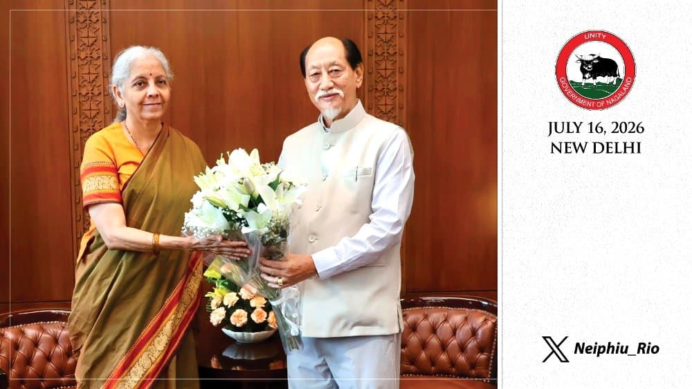 Nagaland CM Neiphiu Rio meets Sitharaman, Gadkari to seek SASCI support and highway projects