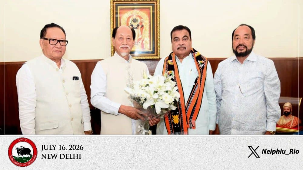 Nagaland CM Neiphiu Rio meets Sitharaman, Gadkari to seek SASCI support and highway projects