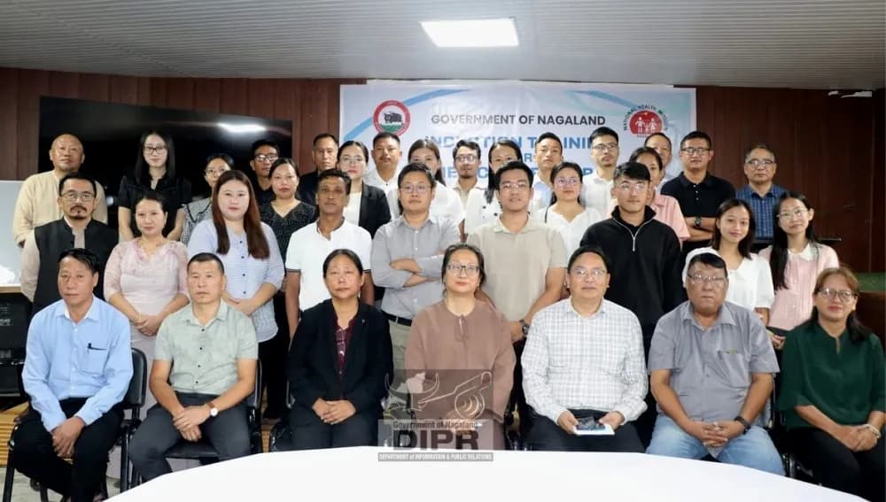 Newly recruited NPSC medical officers inducted in Kohima