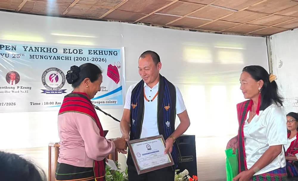 Niropen Yankho Eloe Ekhüng marks silver jubilee in Wokha