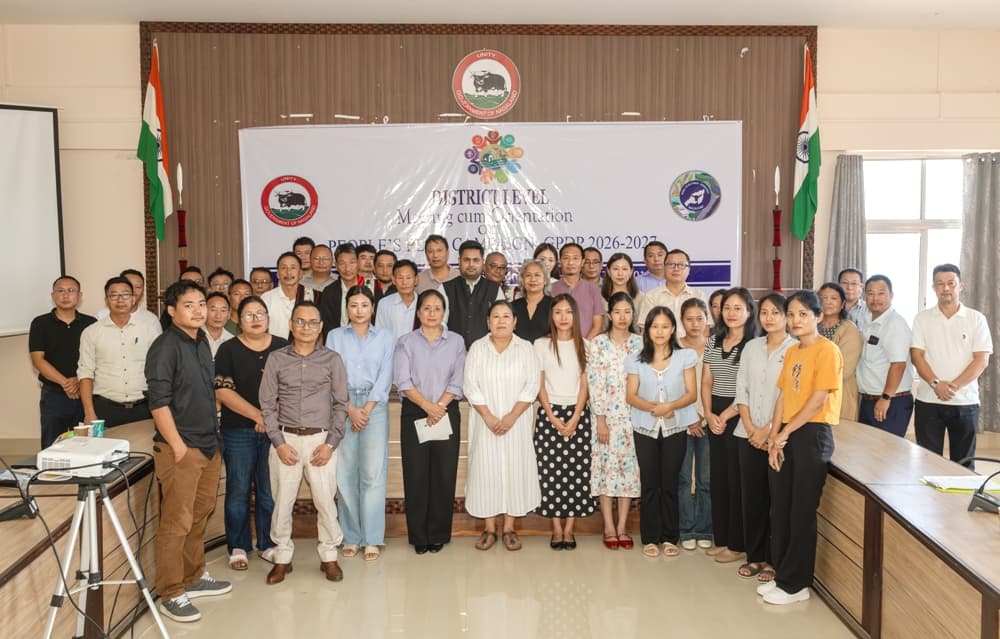 People's Plan Campaign orientation meeting held in Mokokchung
