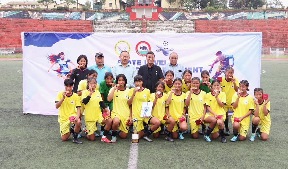 PM SHRI GHS Meriema win State Pre-Subroto Tournament for U-17 girls’ title