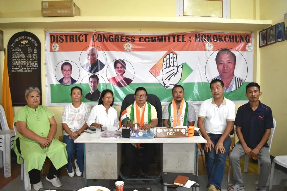 Resignation list contains forged signatures, claims District Congress Committee Mokokchung