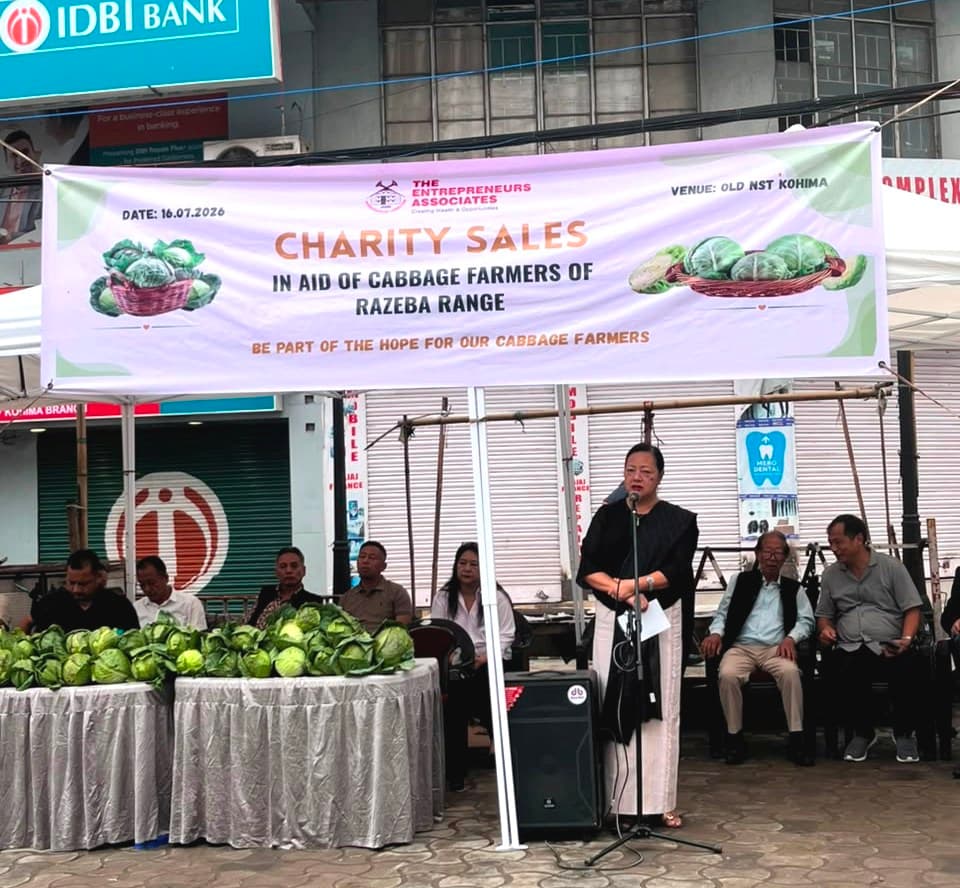 Charity cabbage sale launched to help Phek farmers amid Manipur market crisis
