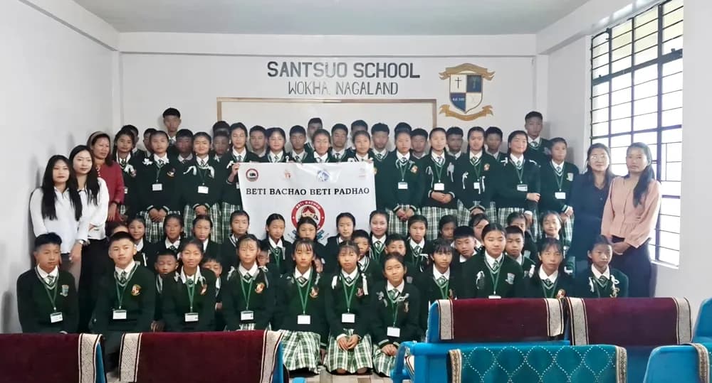 Santsuo School Wokha hosts awareness programme on human trafficking