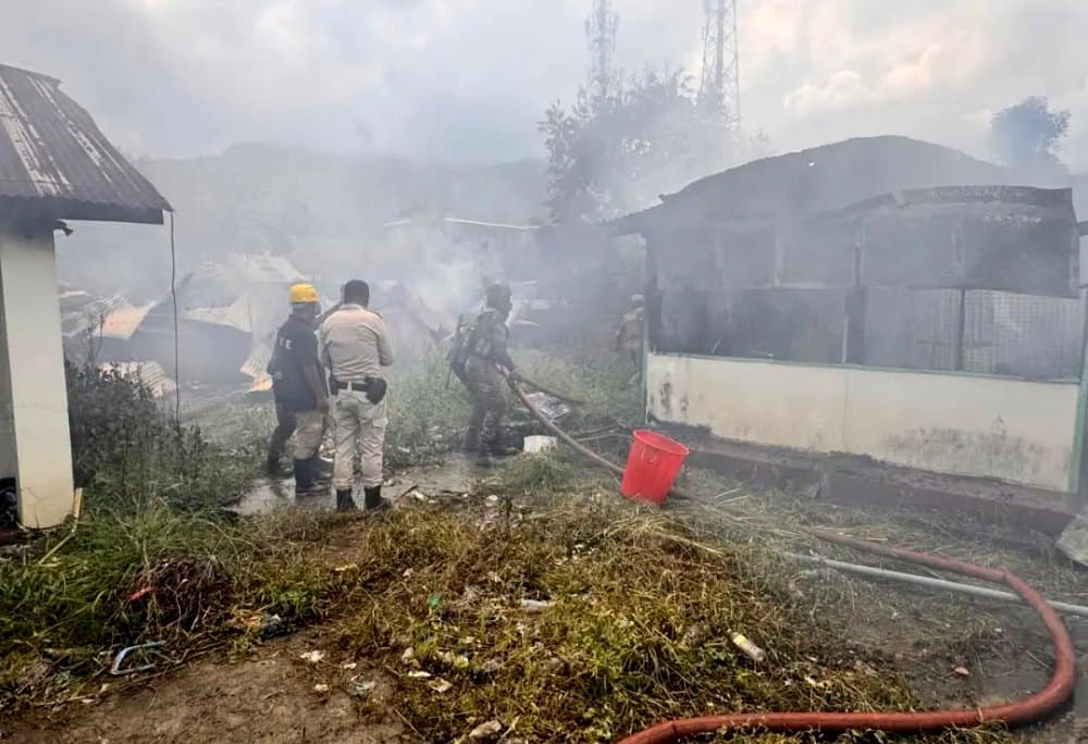Fresh violence erupts in Manipur as miscreants torch houses