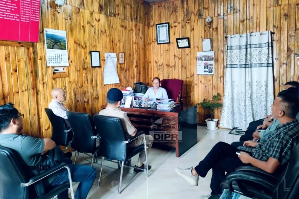 Tuensang DDMA, Mon administration review rain damage