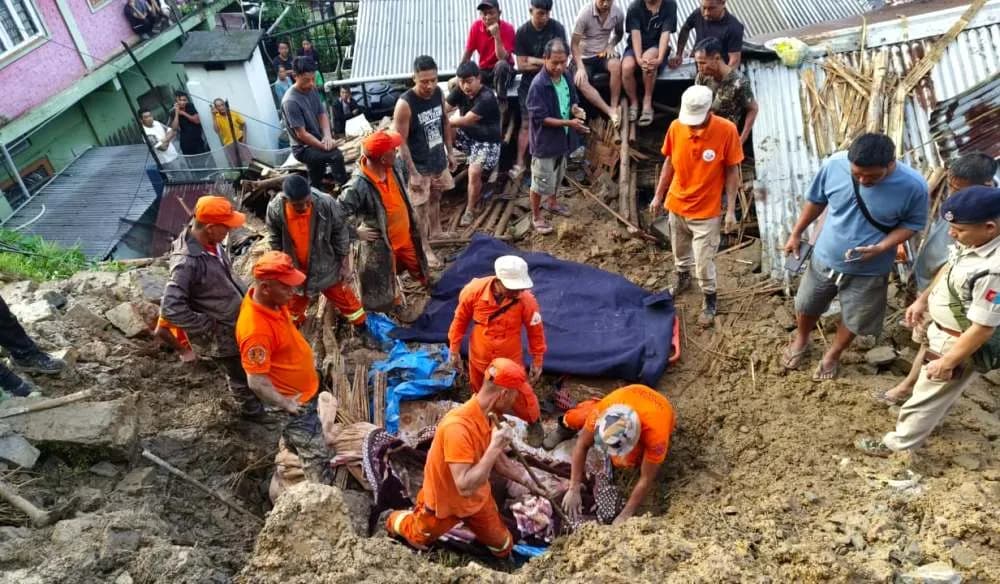 Two teenage brothers killed in Mokokchung landslide; mother injured