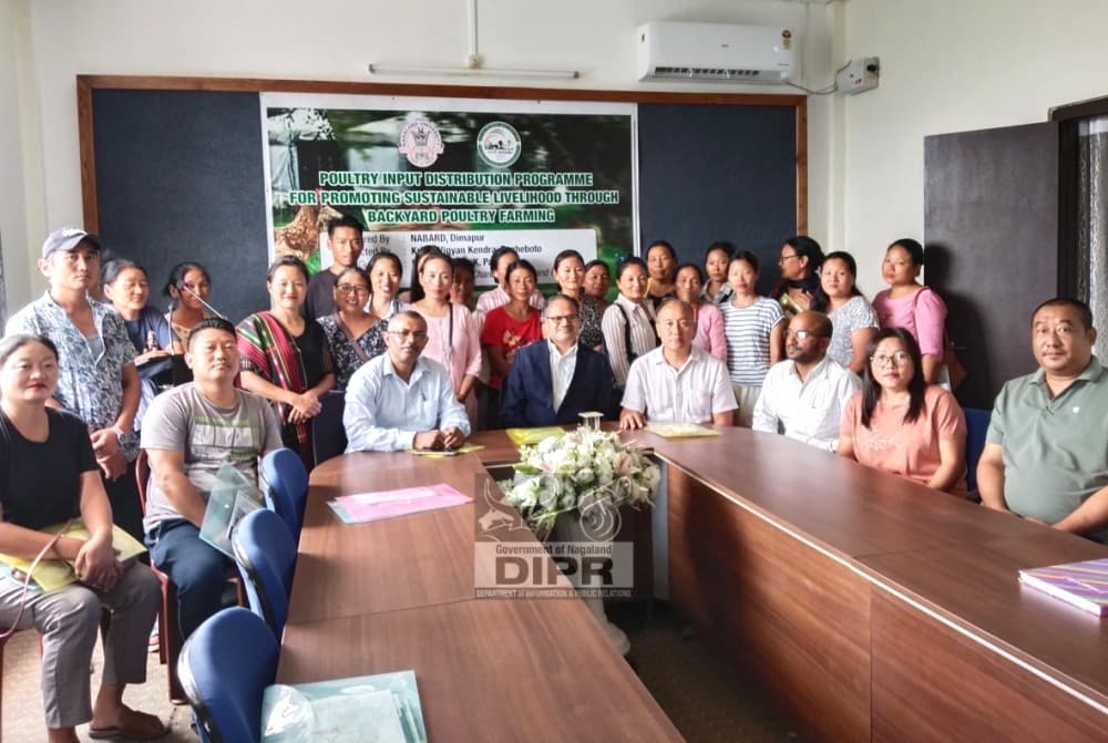 Women SHGs earn INR 30.8 lakh under Nagaland University poultry project