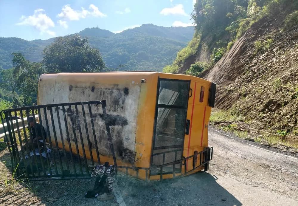 Nagaland: Three NH-202 crashes in 24 hours leave one dead, students injured