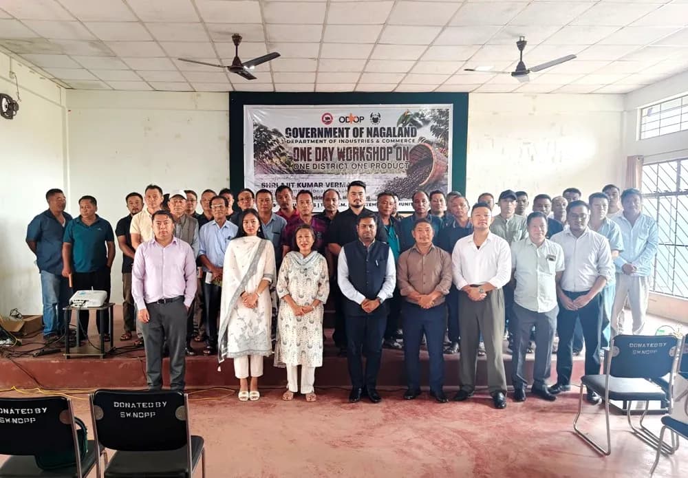 Over 40 coffee farmers attend ODOP workshop in Mokokchung