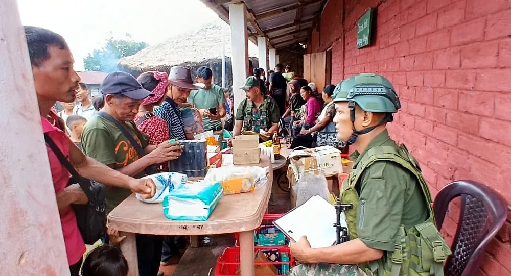 Assam Rifles conduct organ donation awareness in Kiphire, medical camp in Mon