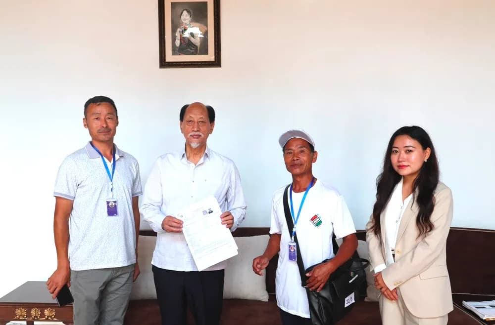 Nagaland CM Rio joins electoral roll verification drive