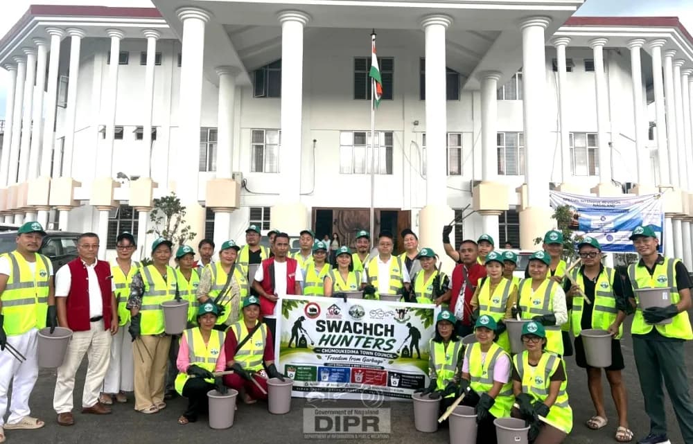Chümoukedima Town Council launches 'Swachh Hunters' initiative