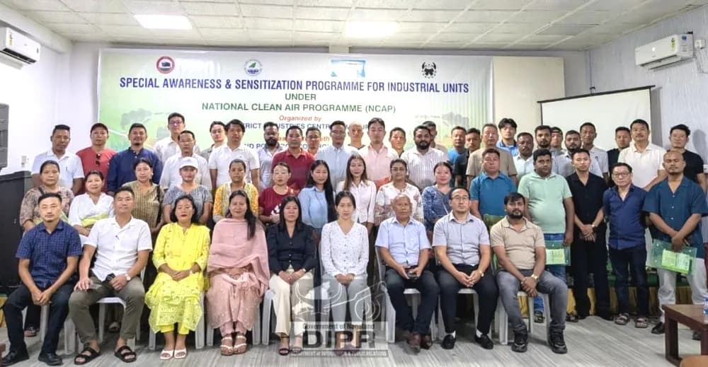 Clean air needs collective effort, NPCB tells Dimapur industries