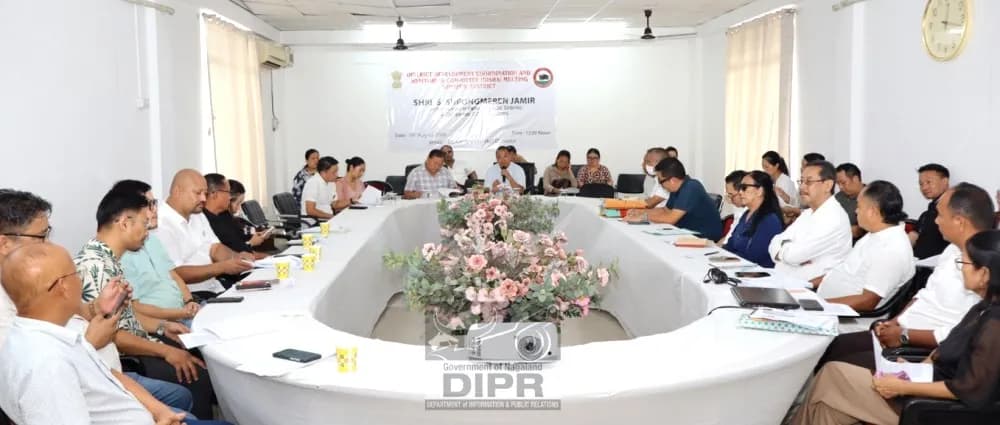 DISHA Dimapur meeting reviews urban development, flagship programmes