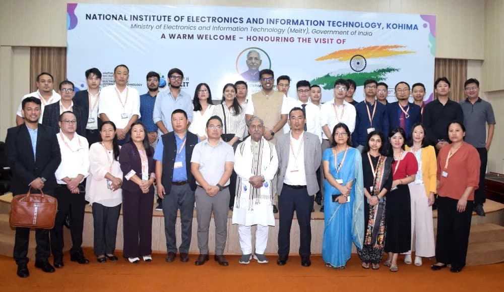 Governor visits NIELIT Kohima, launches two startups