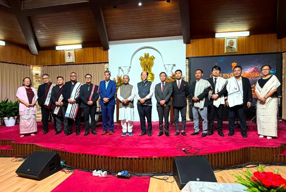 Nagaland: Governor’s Award 2026 conferred on five for contributions to arts, music