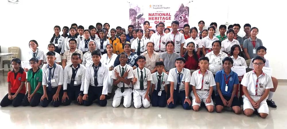 Hollotoli School wins Dimapur round of INTACH National Heritage Quiz