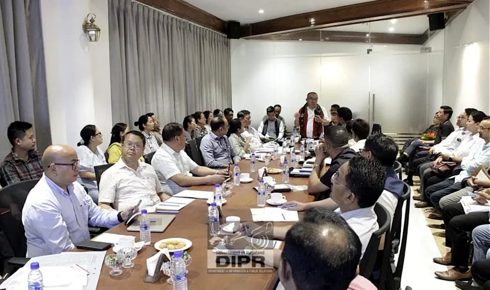 Inter-Ministerial Central Team reviews monsoon disaster situation in Nagaland