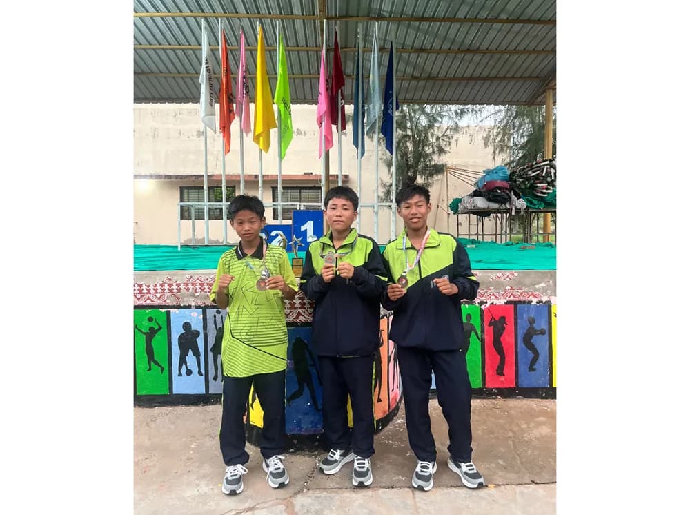 JNV Chukitong boxers win three medals at NVS National Boxing Championship