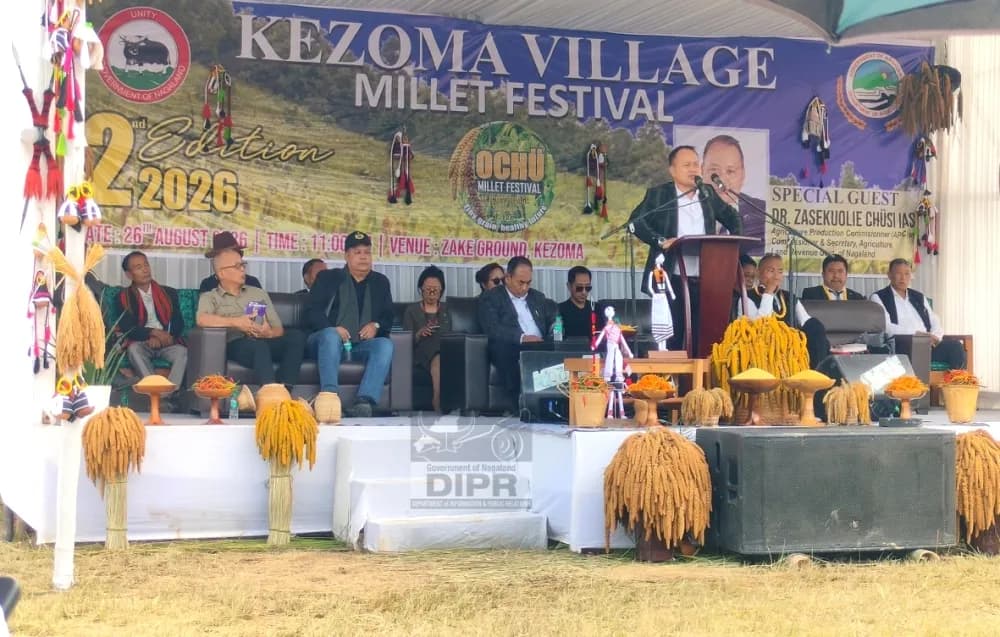 Kezoma Village hosts second Millet Festival