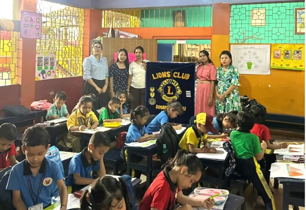 Lions Club of Dimapur Japfu organises drawing competition