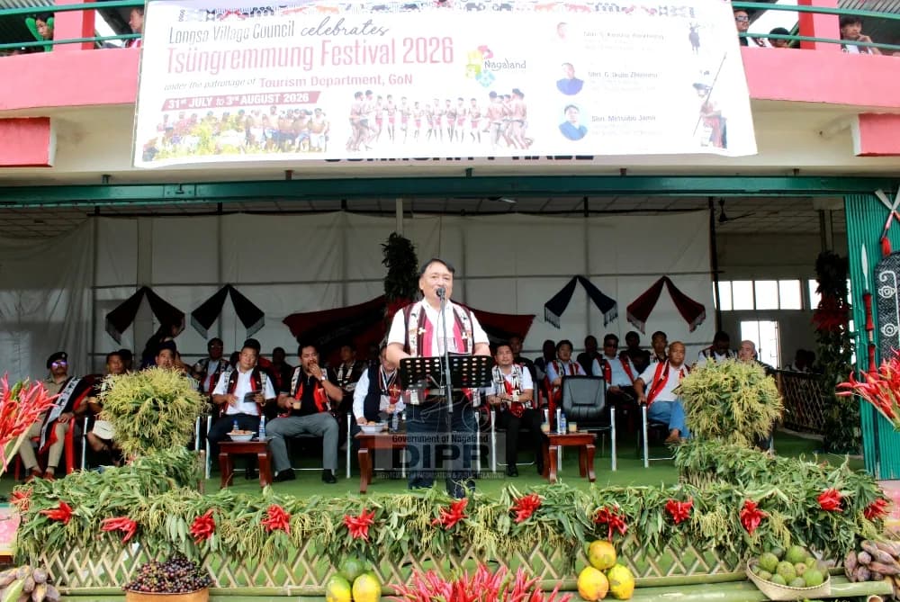 Longsa village celebrates Tsüngremmung with traditional fervour and unity