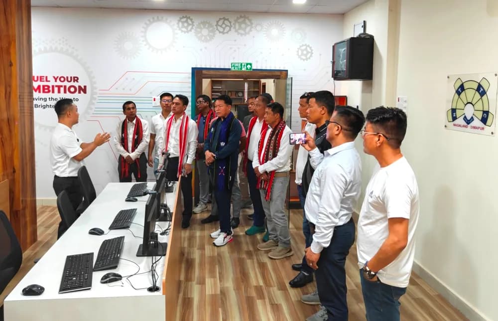 Manipur delegation visits Nagaland Tool Room and Training Centre in Dimapur