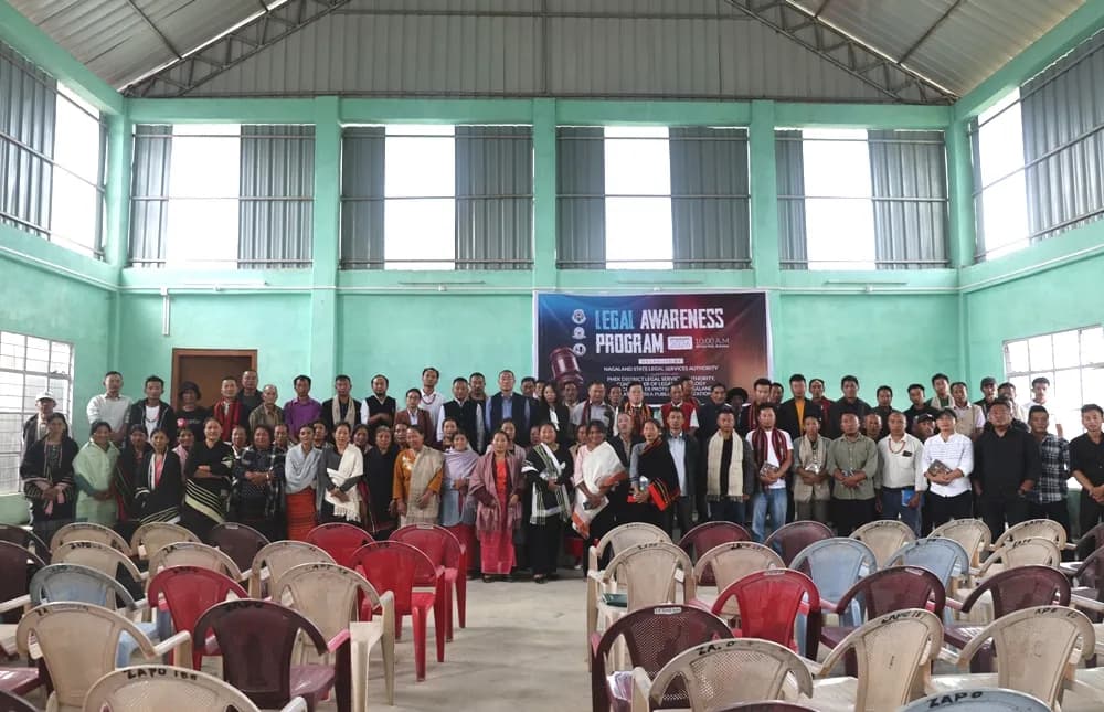 NSLSA highlights free legal aid, consumer rights in Phek’s Zuketsa