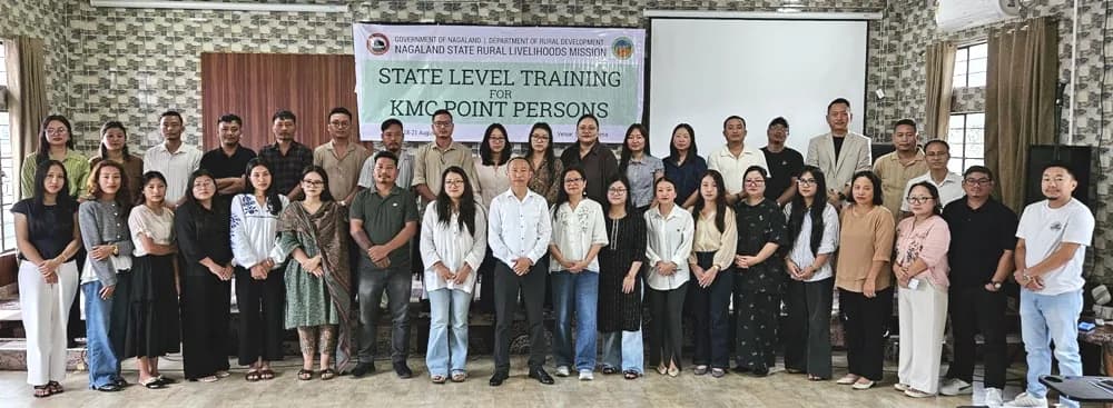 NSRLM staff undergo Knowledge Management and Communication training in Kohima