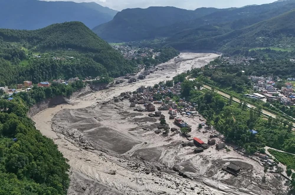 Nearly 100 killed, over 750 missing in Nepal flash floods