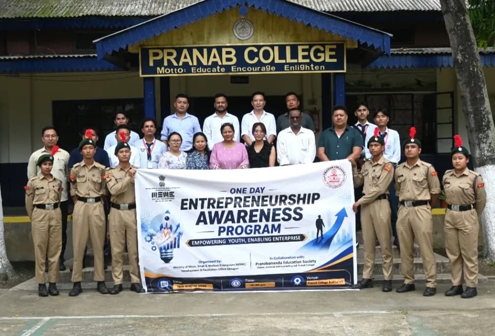 Pranab College hosts entrepreneurship awareness programme in Dimapur