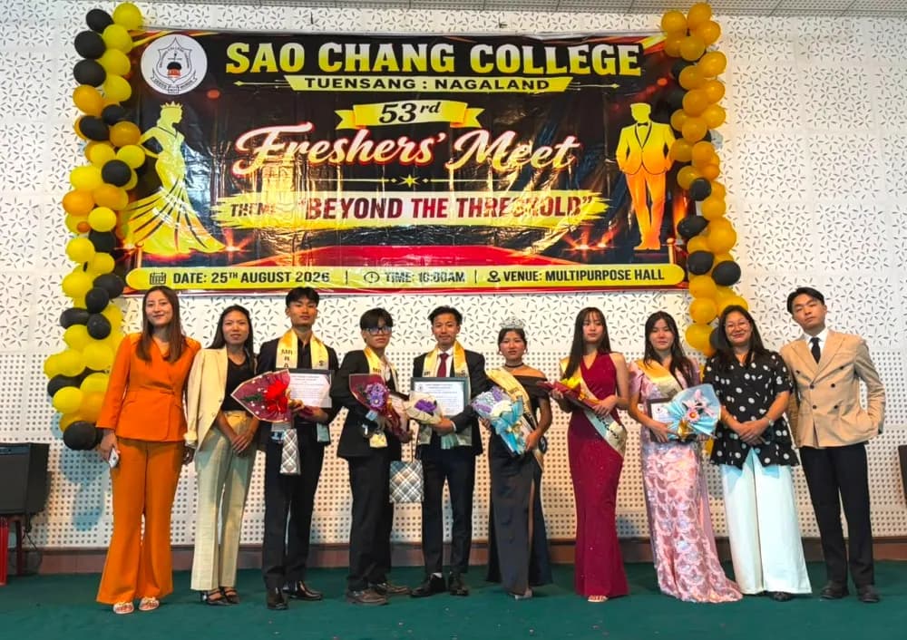 Sao Chang College hosts 53rd freshers’ meet