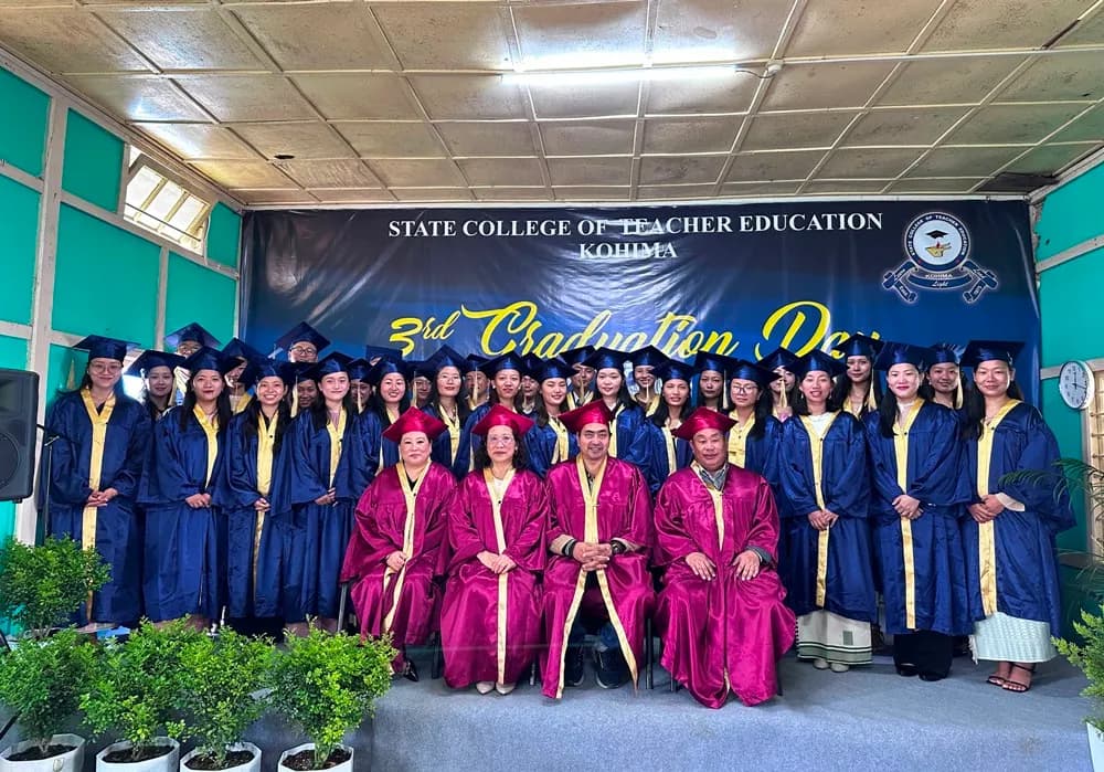 State College of Teacher Education Kohima holds third graduation day