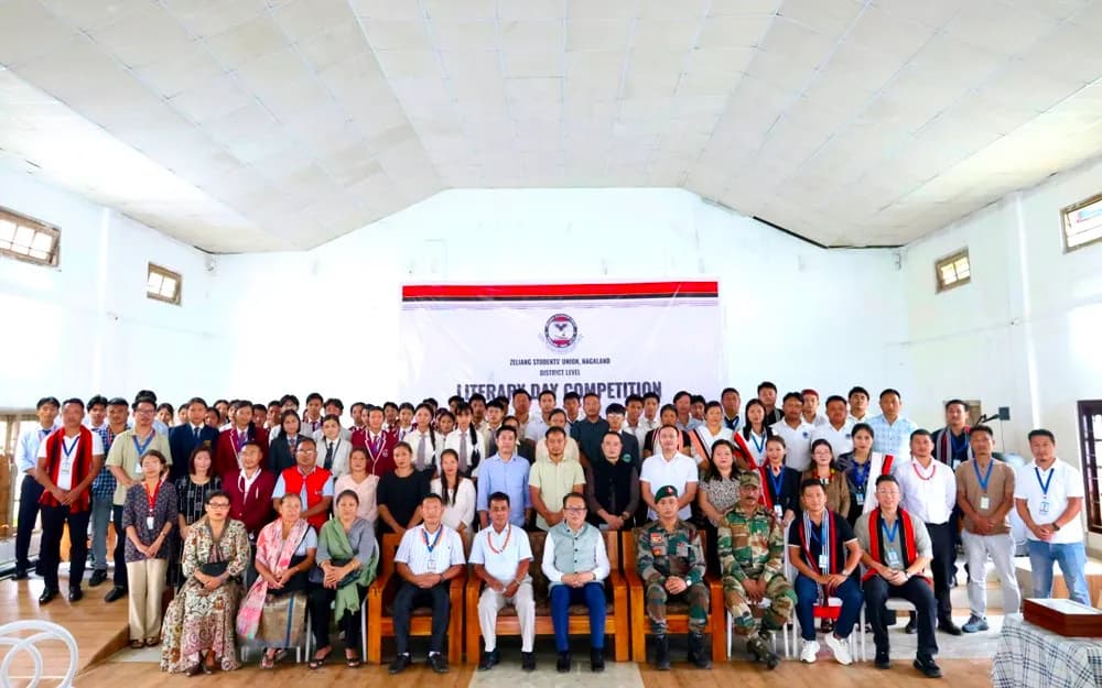 21 institutions compete at Zeliang Students' Union Nagaland literary event