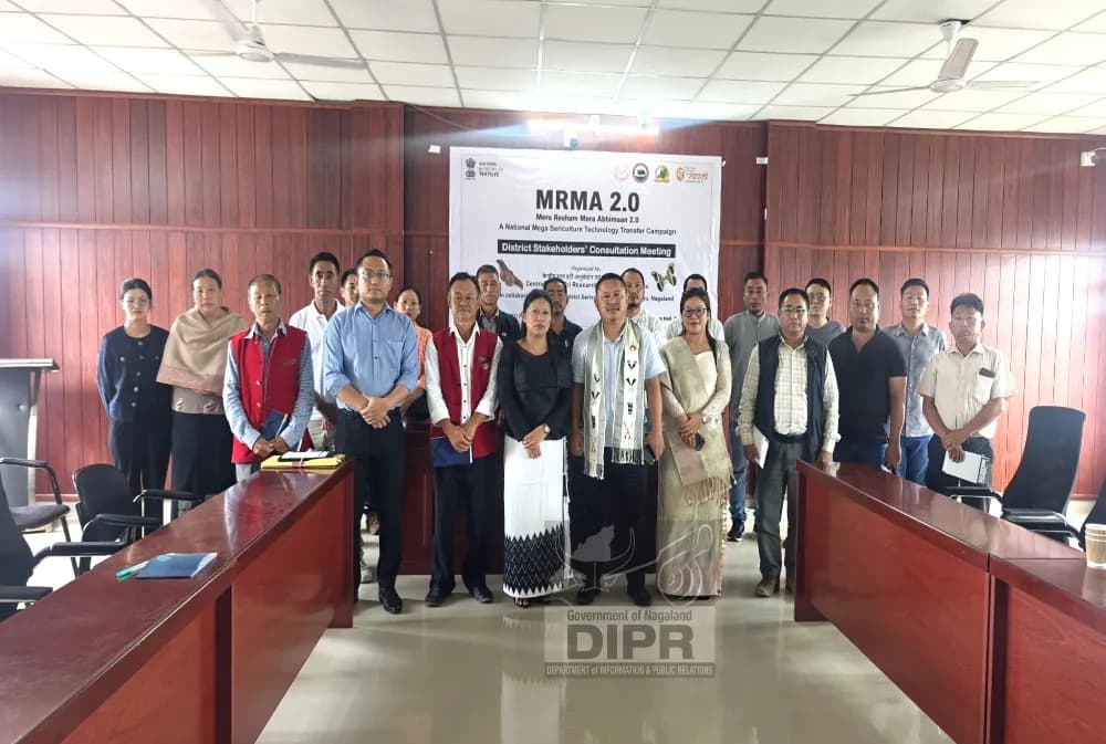 Tseminyu hosts stakeholders' consultation on Mera Resham Mera Abhimaan 2.0