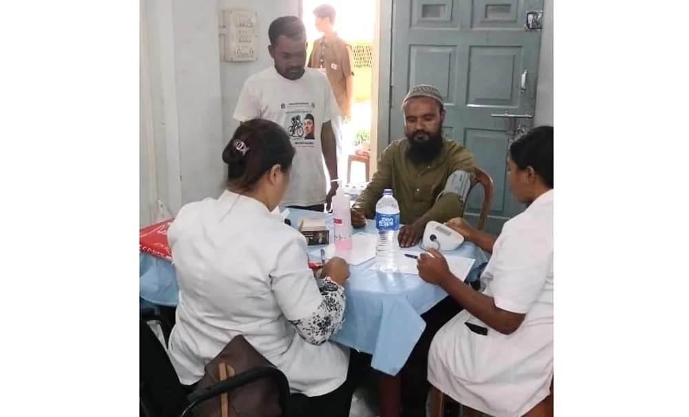 Vivekananda Welfare Foundation, Medanta, conduct health check-up in Dimapur