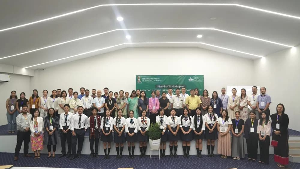 Workshop on digital resources for Nagaland languages begins at Tetso College