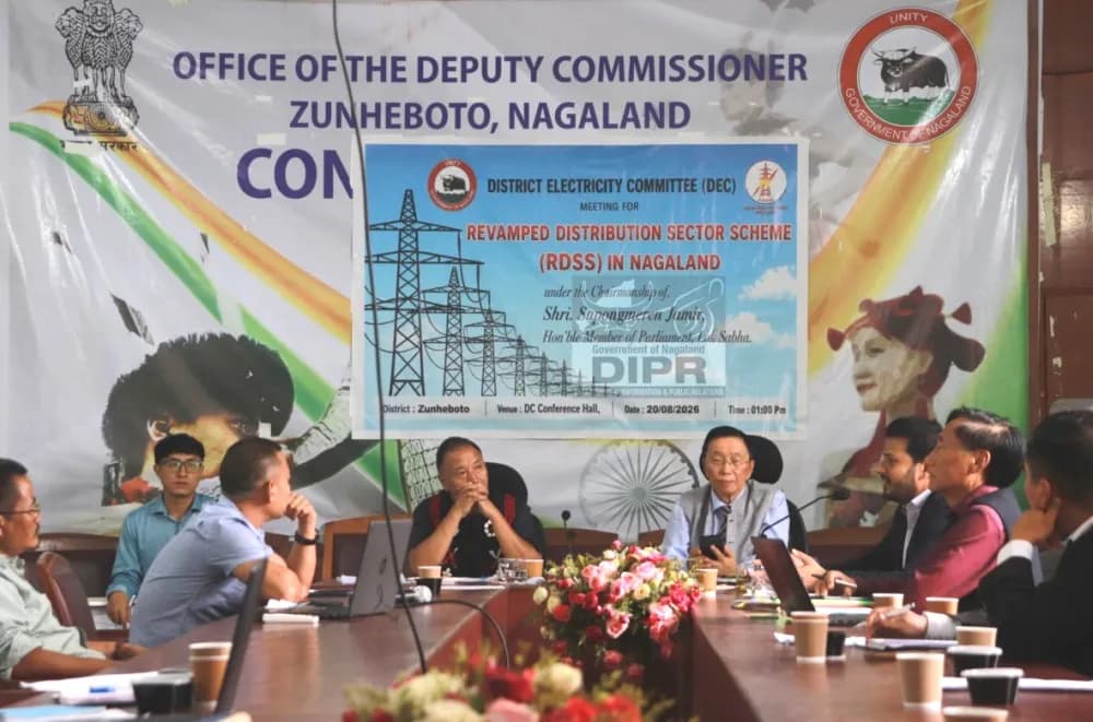Zunheboto DISHA meeting reviews grassroots development