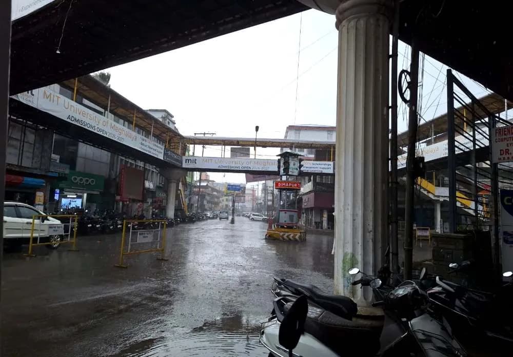 Nagaland: Rainfall to intensify from Aug. 3; NSDMA issues fresh alert