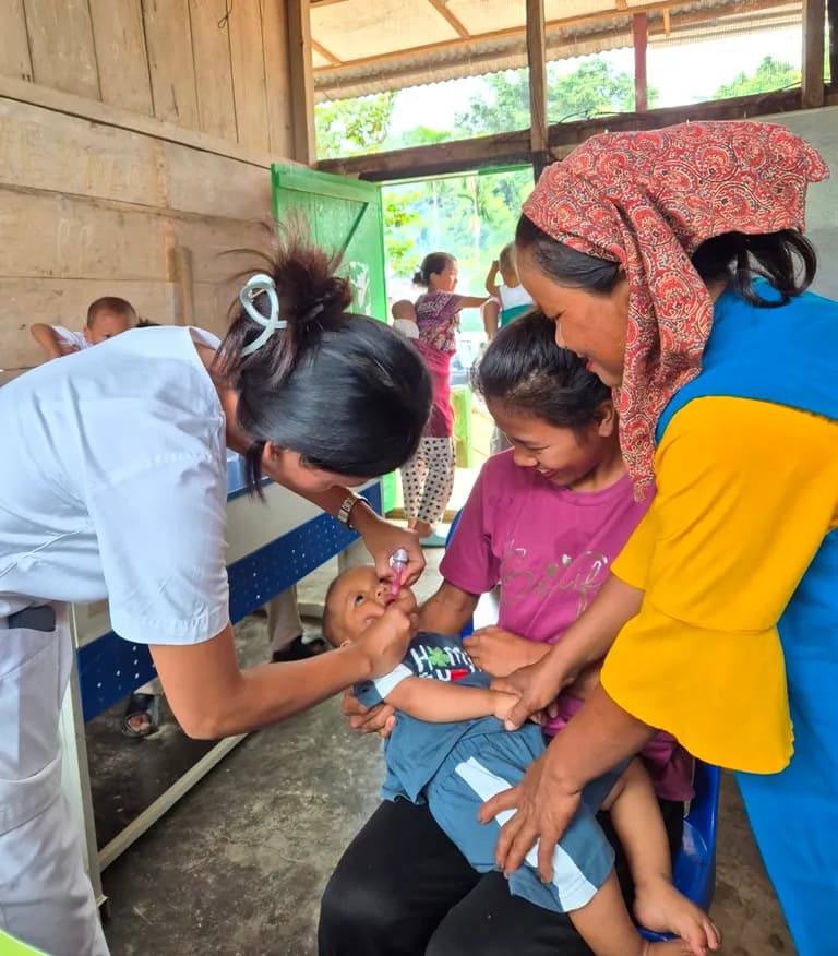 Longleng District Health Society organises MCH outreach camp at Yongam village