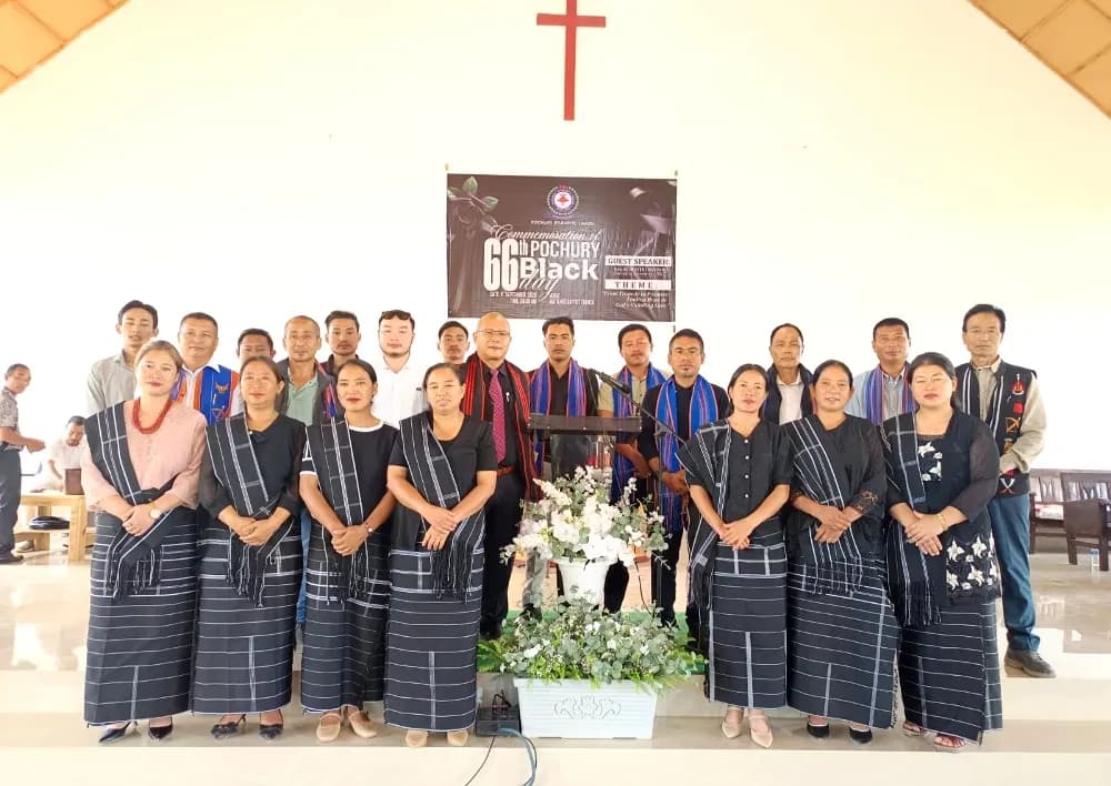 66th Pochury Black Day observed in Meluri