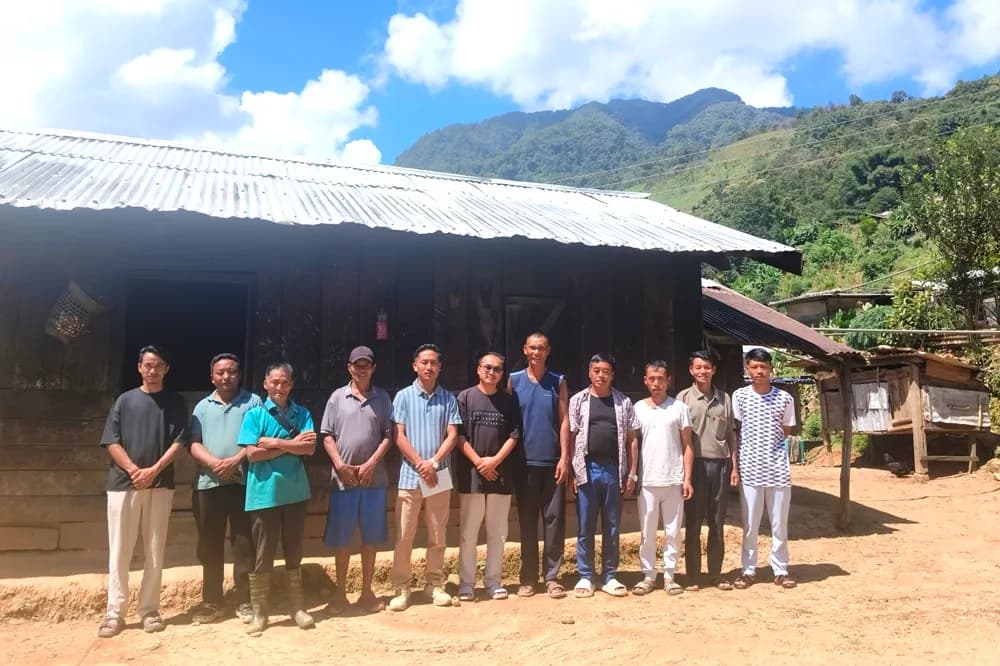 Akehda Amulung holds meeting on beekeeping training in Kiphire